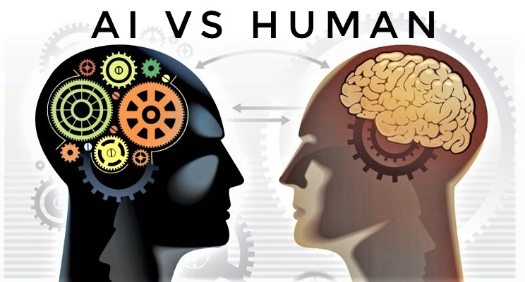 Artificial intelligence vs. human intelligence How are they different