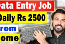 How to Earn Money from Data Entry Job Work from Home 2025