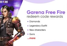 Garena Free Fire Redeem Codes