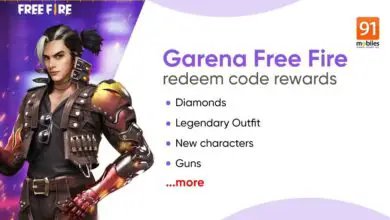 Garena Free Fire Redeem Codes