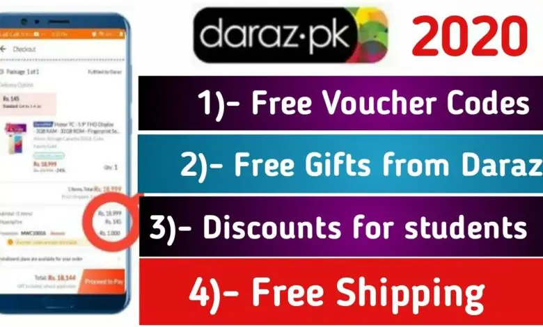 Daraz Promo Code and Voucher Code 1