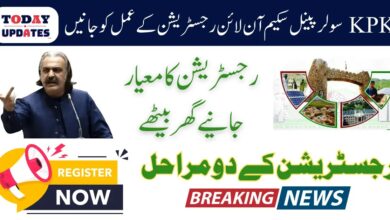 KPK Solar Panel Scheme Know Registration Process Online Complete Details 2025