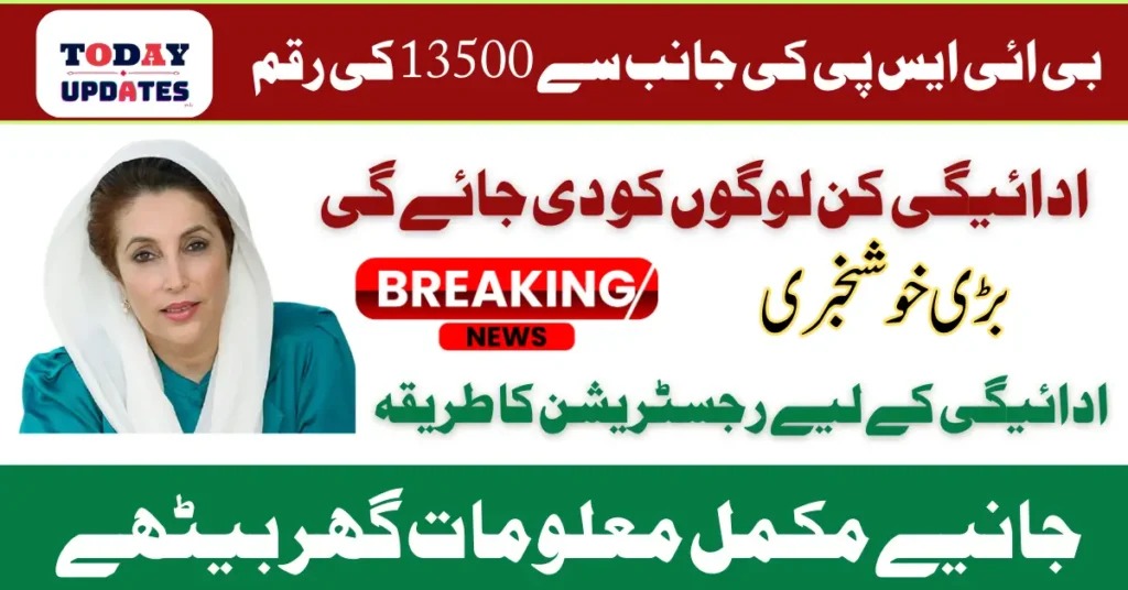 Benazir Kafalat March 2025 Payment 13500: How to Avail This Opportunity